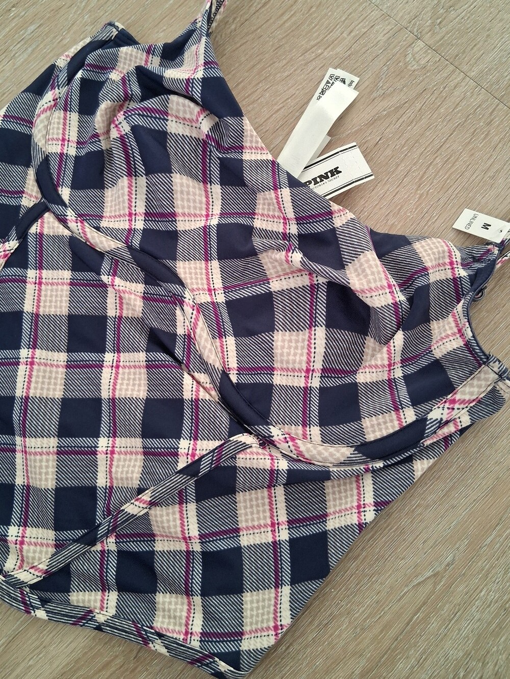 PINK Victorias Secret The Cinched Micro Corset Top Size M - Picture 6 of 7
